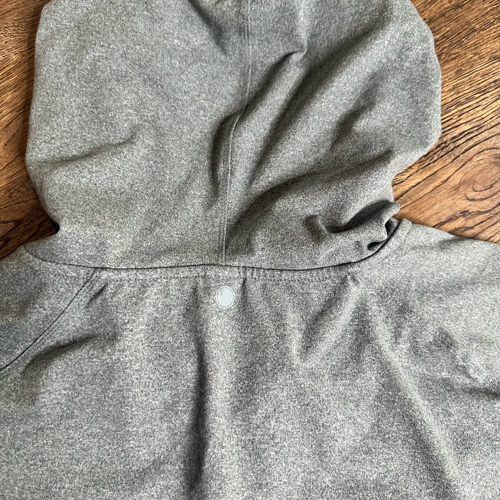 YOGALICIOUS LUX Cropped Zip Hoodie Blue Green XXL - Picture 5 of 6